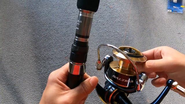 20 Daiwa Saltiga 14000 open box, spooling with DIY spooler and Shimano TLD新款Saltiga开箱自制上线 смотреть онлайн