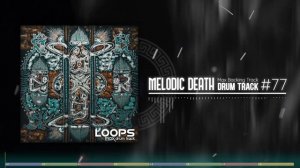 Melodic Death Metal Drum Track / Children Of Bodom Style / 100 bpm