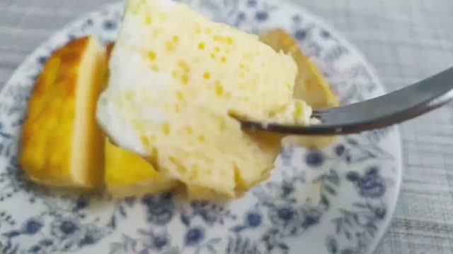 Высокий пышный омлет как в детском садике: без муки и соды