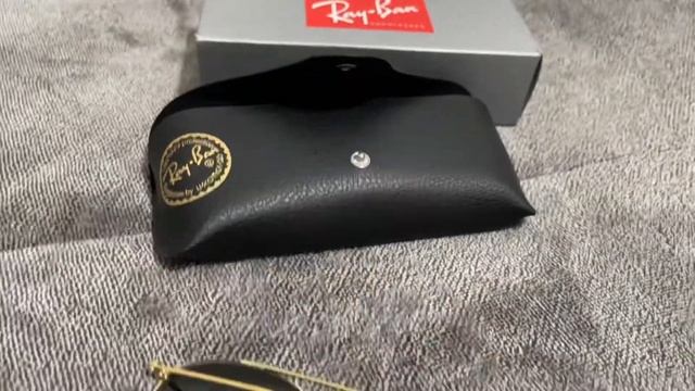 Ray-Ban Round Double Bridge - Dourado - RB3647NL / unboxing - 🔇 смотреть онлайн