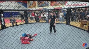 Омаров Ислам против Даскиев Микаил - MMA SAFE 8-9 лет | 'Крепость Кавказа', Кисловодск, 2023