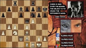 Borba vatre i leda! || Larsen vs Fischer Candidates Semifinal (1971) Game2