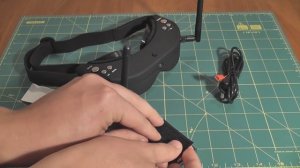 Skyzone SKY-01 V2 FPV Goggles 5.8GHz Dual Diversity 32CH Receiver With Head Tracker