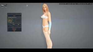 Black Desert редактор персонажа cut2