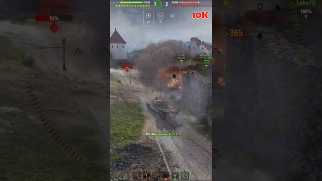 AMX 50B 10k dmg #shorts #wot смотреть онлайн