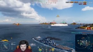 ПРЕКРАСНЫЙ ГИБРИД В БЮРО🔥ILLINOIS - World of Warships (Мир Кораблей)