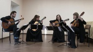 Квартет гитар "Fine Music" - "На свете нет прекрасней этой красоты", ар. А.Виницкого.