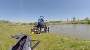 MIDDY 4GS DISTANCE FEEDER ROD TEST