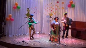 Сценка бабки. Летят утки и Два гуся. День пожилого человека. Концерт 2