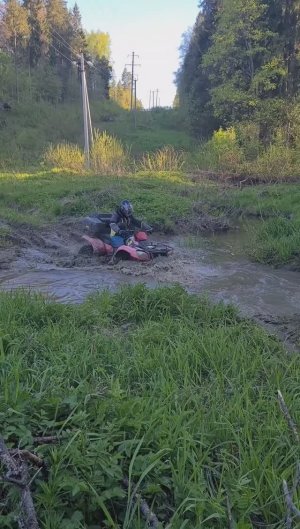 Было дело катали на квадрах