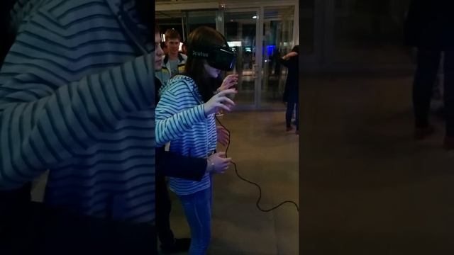 Американские горки в 3D очках Oculus смотреть онлайн