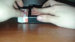 Фокус с исчезновением колоды карт