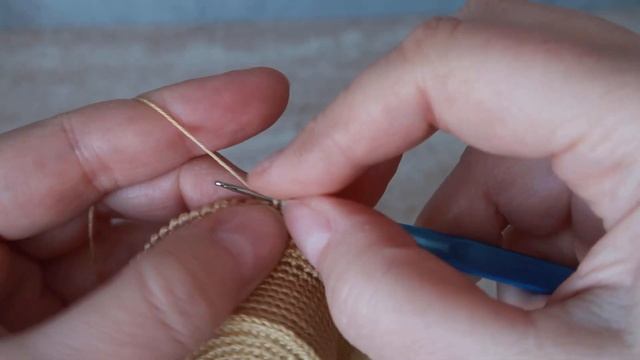 Tutorial. Crab stitch (reverse single crochet) смотреть онлайн