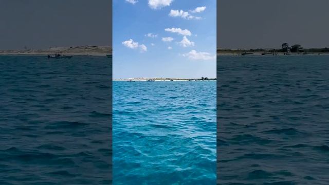 Beautiful EMERALD waters of Destin's East Pass