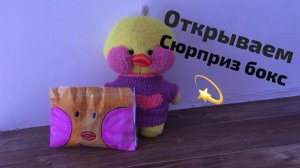 Открываем бумажный сюрпириз бокс