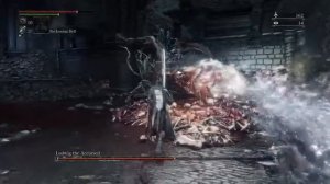 Bloodborne™. Battle vs Ludwig.