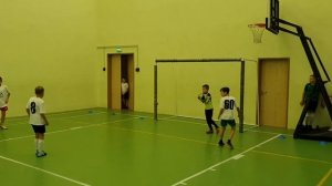 Дети играют в футбол. Первенство АФМ Авангард