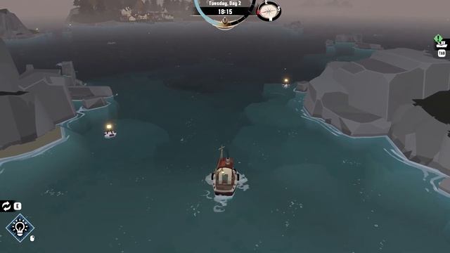 Late night fishing with Lovecraft (DREDGE) смотреть онлайн