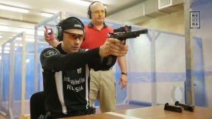 Чемпион России по практической стрельбе из пистолета Виктор Бояркин