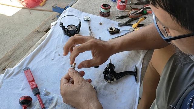 REPAIR OF DEUKIO REEL 3000 SERIES/ VLOG #32 смотреть онлайн