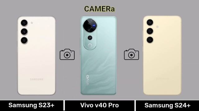 Сравнение характеристик телефонов Samsung Galaxy S23 Plus  и  Vivo V40 Pro  и  Samsung Galaxy S24 Pl