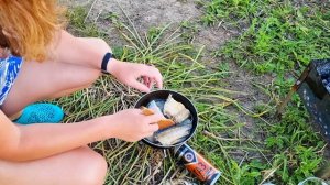 Рыбалка на реке Волхов\Жареная рыба и уха\Великий Новгород #рыбалка #уха #жаренаярыба #fishing