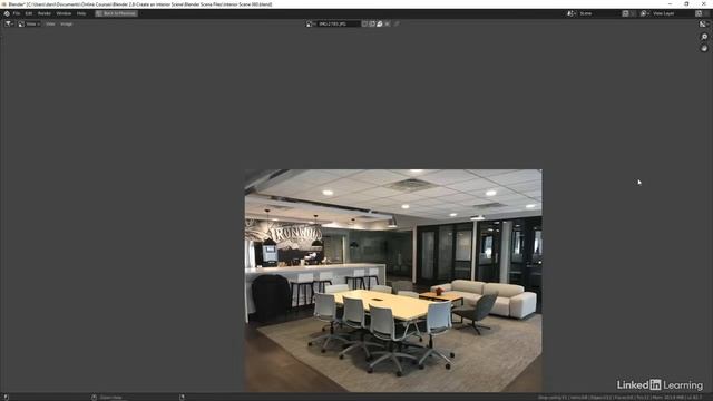 61. Creating the drop ceilings. ARCHITECTURAL VISUALIZATION in Blender Substance Painter