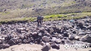 Восхождение на Эльбрус с запада. День 3. Перевал Балк баши, западный базовый лагерь.