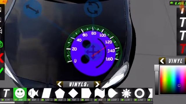 Как сделать винил СПИДОМЕТР в car parking multiplayer