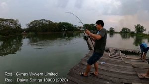 Test Daiwa Saltiga 2020 size 10000 Vs 18000