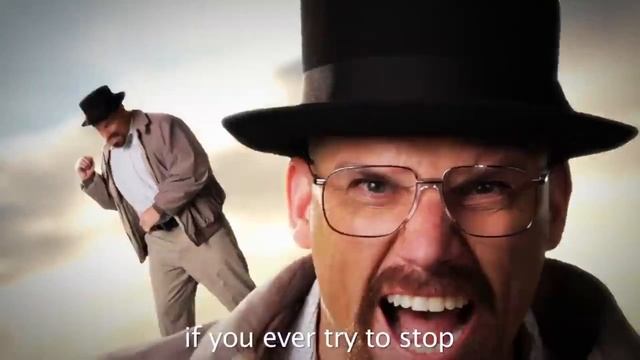 Rick Grimes vs Walter White, but it's only Walter White смотреть онлайн