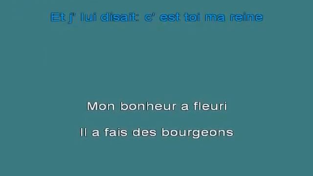 Felix Leclerc Un p'tit bonheur [karaoke] смотреть онлайн