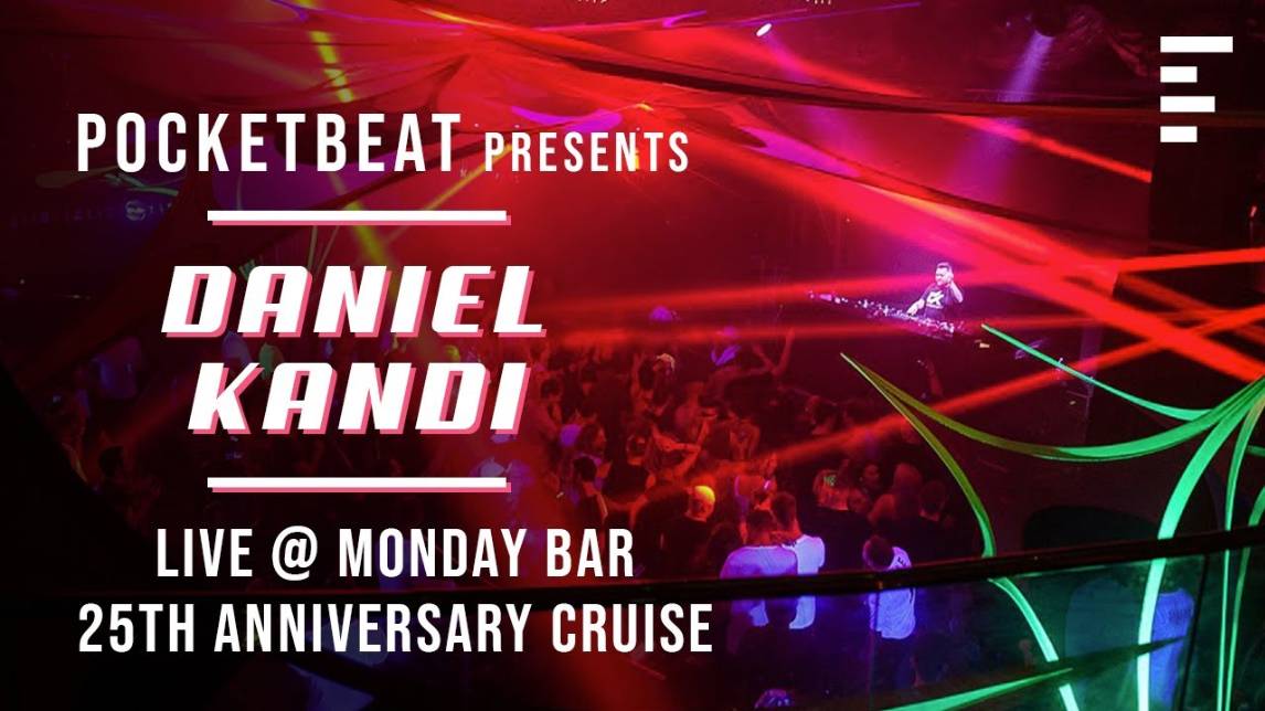 Daniel Kandi live trance music mix at Monday Bar 25th Anniversary Cruise