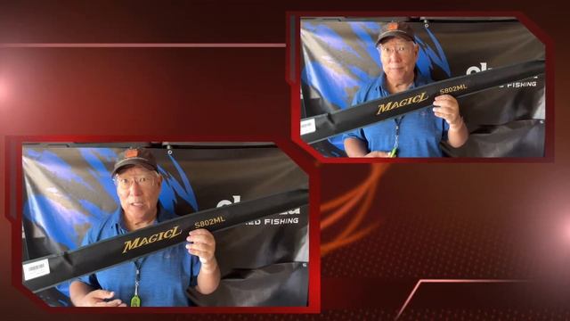 HANDING'S NEW Magic "L" Spinning Fishing Rod! смотреть онлайн