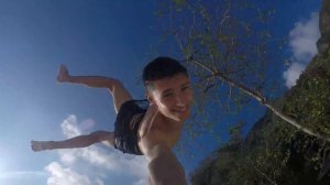 Тарзанка на пляже (GoPro 5, Филиппины)