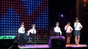 Детская песня "Дорожный знак".Шоу-группа "Саманта".Худ.руоводитель и композитор Е. Зарицкая.