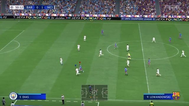 BARCELONA vs MANCHESTER CITY,  PS5 , Fifa 22, New Squads, UCL Final Match,  haaland vs lewandowski смотреть онлайн