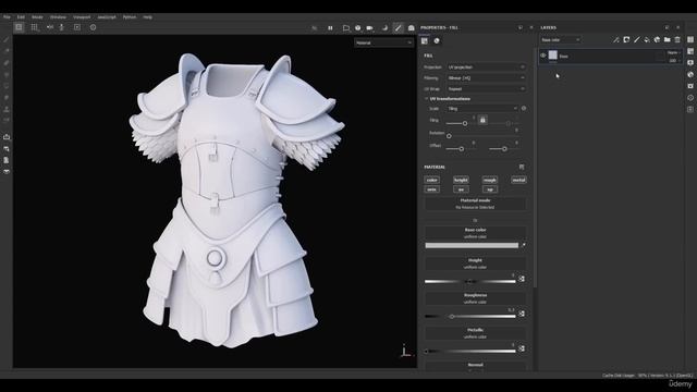 2 -02Create Engraved Armor in Substance Painter