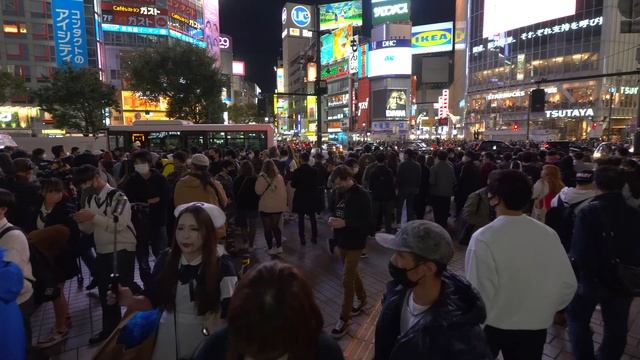 4K・ Токио Сибуя Хэллоуин 2020 смотреть онлайн