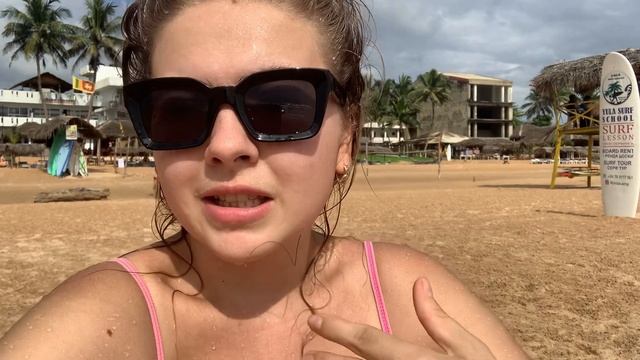 Самый большой и опасный пляж в Хиккадуве