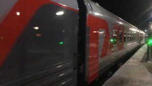 "Ледяной экспресс!" Электровоз ЭП20-057 с тифоном и Тур. Поездом Москва-Великий Устюг 922Ж