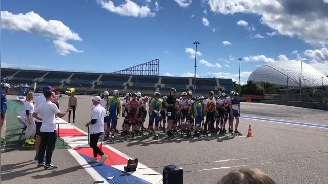 Всероссийские соревнования по спидскейтингу в Сочи 2022. Марафон в Сочи. Сириус Сочи Автодром смотреть онлайн