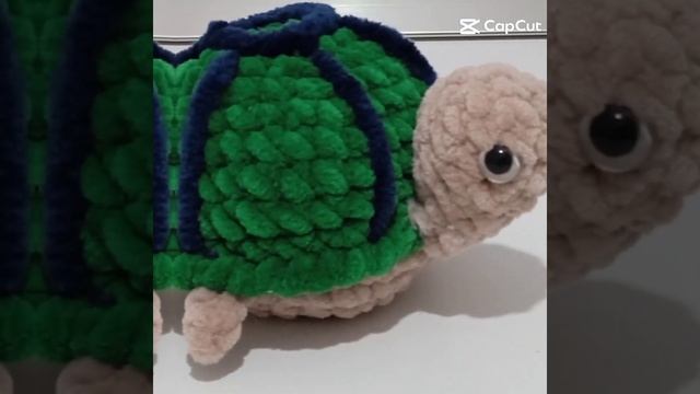 Tartaruga.Amigurumi. Черепашка ,ручная работа . смотреть онлайн