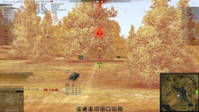 M18 Hellcat 14 фраг тараном,Колобанов и… Малиновка – Встречный бой. (WOT 0.9.2 Full HD) смотреть онлайн