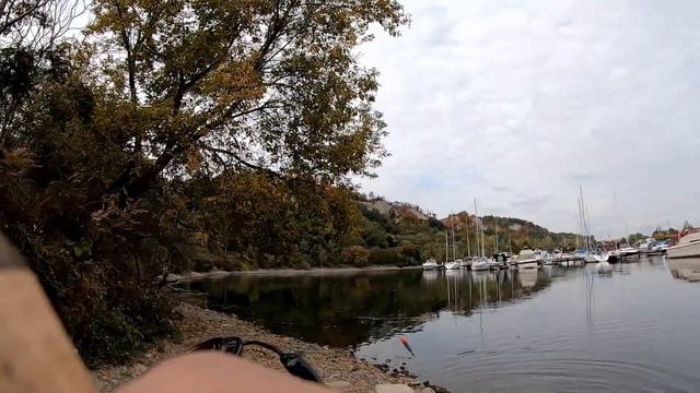 Float Fishing for BIG KING SALMON (Ontario Harbour Shore Fishing)
