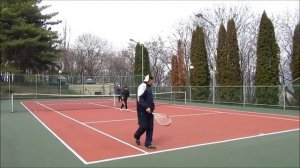 Большой теннис Парная игра