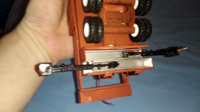 Автокран МКТТ 63 1:43 (самоделка). Часть 1.