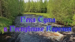 Река Сума в Республике Карелия