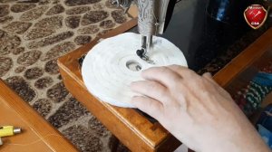 полировальный круг своими руками / DIY polishing wheel