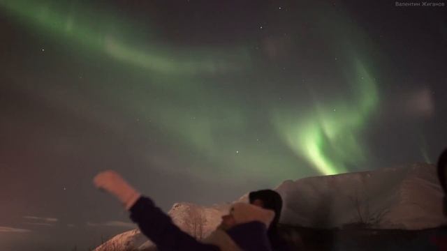 Ч.2 Как мы ловили СЕВЕРНОЕ СИЯНИЕ фильм,Кировск,Хибины,Мурманская область,отдых,путешествие,зима. смотреть онлайн